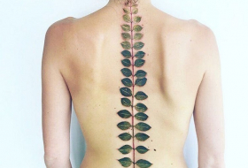 Tattoos that merge Man with Nature - PHOTOS